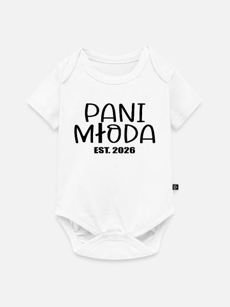 Braut 2026 - Baby Premium Kurzarmbody - Weiß