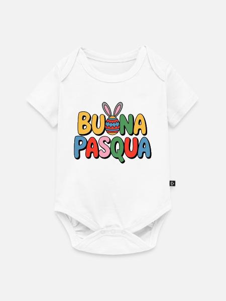 Buona Pasqua Bunny - Baby Premium Kurzarmbody - Weiß
