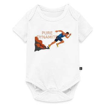 Pure Dynamite Sprint - Body à manches courtes Premium Bébé - blanc - Devant