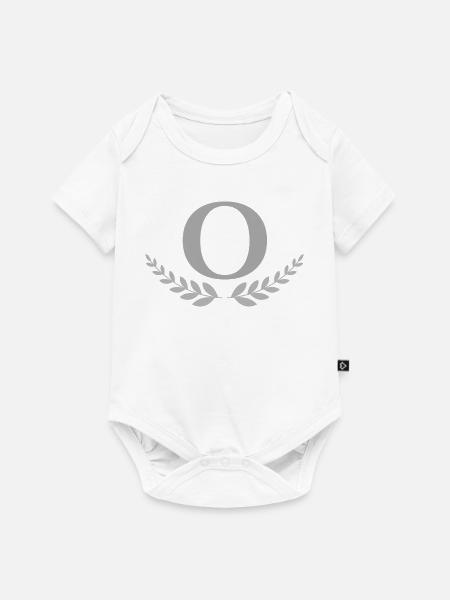 O - Baby Premium Kurzarmbody - Weiß