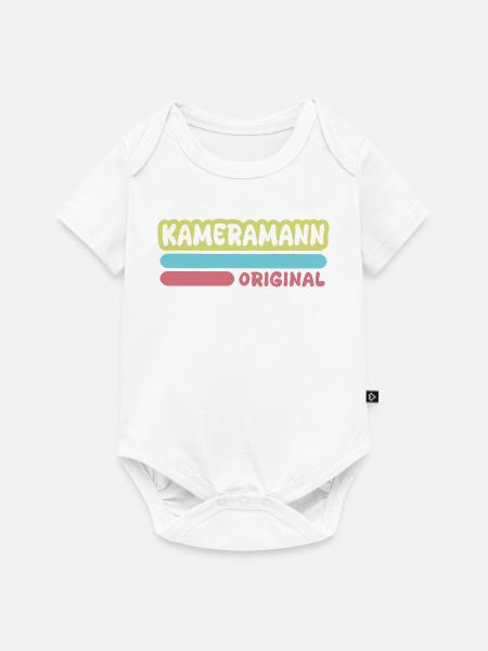 Kameramann - Baby Premium Kurzarmbody - Weiß