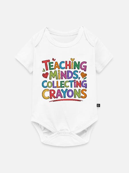 Elementary Teacher Teaching Minds Primary Teacher - Baby Premium Kurzarmbody - Weiß