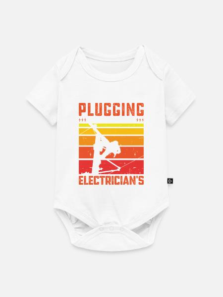 Elektriker Elektroniker Elektroinstallateur - Baby Premium Kurzarmbody - Weiß