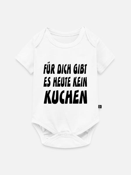 Kuchen - Baby Premium Kurzarmbody - Weiß