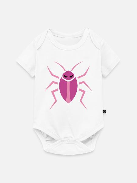 Kakarlake - Baby Premium Kurzarmbody - Weiß