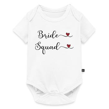 Bride Squad - Team Braut - Baby Premium short-sleeve bodysuit - white - Front