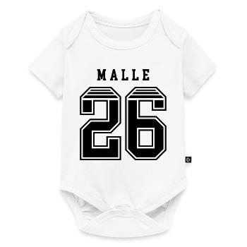 Maillot Malle 26 - Body à manches courtes Premium Bébé - blanc - Devant