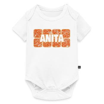 Female Anita - Baby Premium short-sleeve bodysuit - white - Front