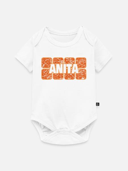 Weiblich Anita - Baby Premium Kurzarmbody - Weiß