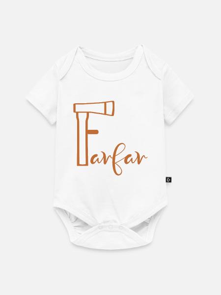 Großvater Axt - Baby Premium Kurzarmbody - Weiß