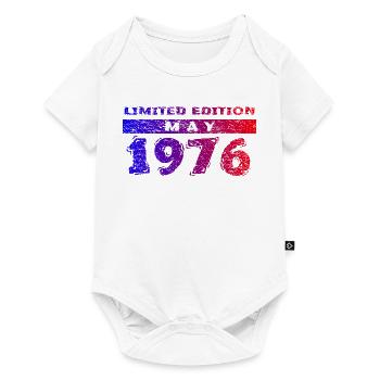 50e anniversaire Édition Limitée 05/1976 - Body à manches courtes Premium Bébé - blanc - Devant
