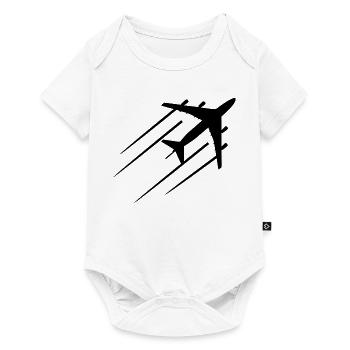 Aviation Sketch - Baby Premium short-sleeve bodysuit - white - Front