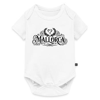 Mallorca Heart - Body à manches courtes Premium Bébé - blanc - Devant