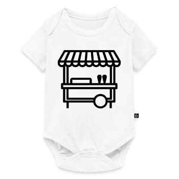 Street food - Baby Premium short-sleeve bodysuit - white - Front