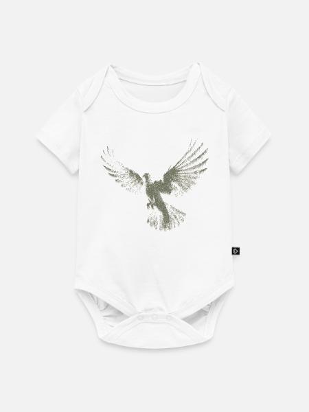 Taube | Heilig-Geist-Hemd | Christliches Symbol - Baby Premium Kurzarmbody - Weiß