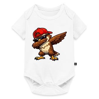 Dabbing Falcon - Baby Premium short-sleeve bodysuit - white - Front