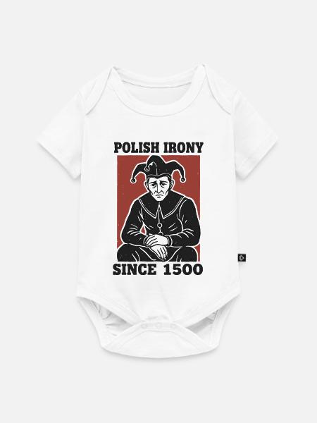 Polnische Ironie Stańczyk seit 1500 - Baby Premium Kurzarmbody - Weiß