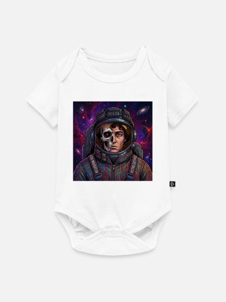 Dead in Space - Baby Premium Kurzarmbody - Weiß