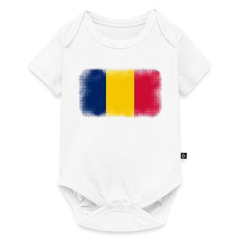 Land Tschad - Baby Premium Kurzarmbody - Weiß - Vorne