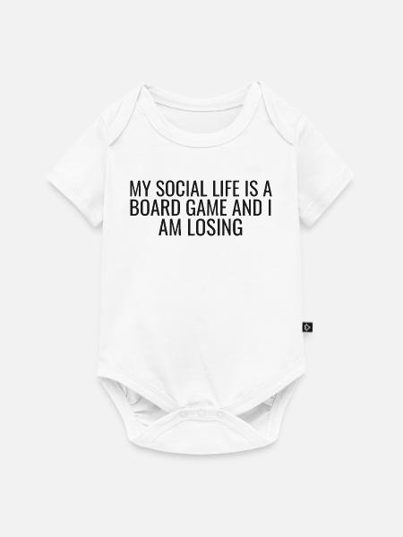 Ultrarunner Tee - Baby Premium Kurzarmbody - Weiß