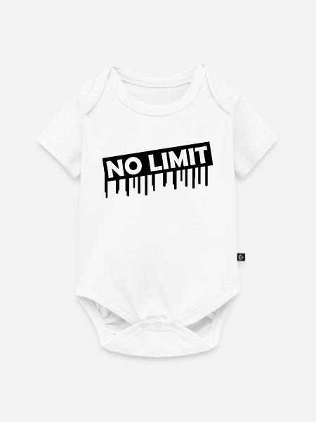 no_limit - Baby Premium Kurzarmbody - Weiß