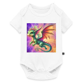dragon - Body à manches courtes Premium Bébé - blanc - Devant