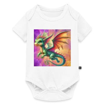 dragon - Body à manches courtes Premium Bébé - blanc - Devant