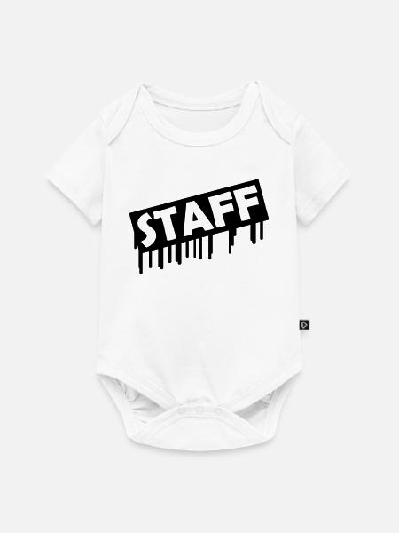 staff - Baby Premium Kurzarmbody - Weiß