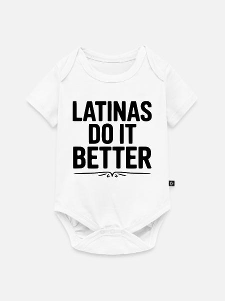 Latinas machen es besser - Baby Premium Kurzarmbody - Weiß