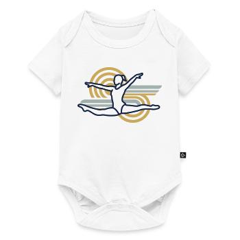 Gymnastics in the solar circle - Baby Premium short-sleeve bodysuit - white - Front