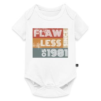 45. Anniversaire Parfait depuis 05/1981 - Body à manches courtes Premium Bébé - blanc - Devant