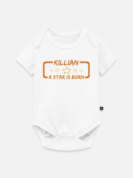 Killian: A Star Is Born - Baby Premium Kurzarmbody - Weiß