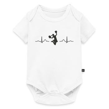 Cheerleader Cheer Mom Cheerleading - Baby Premium short-sleeve bodysuit - white - Front