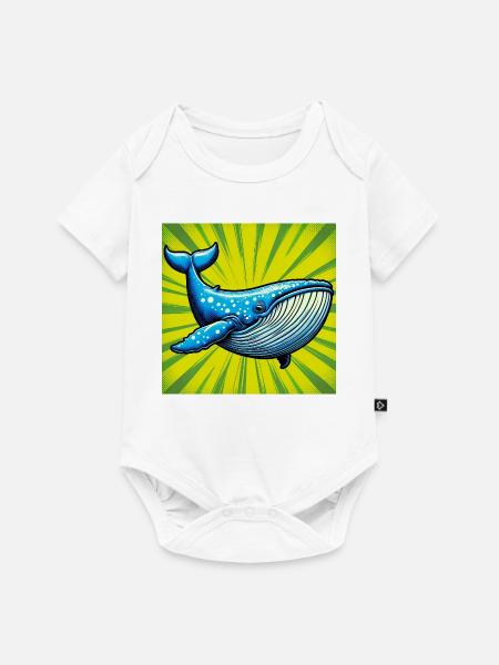 Wal - Baby Premium Kurzarmbody - Weiß