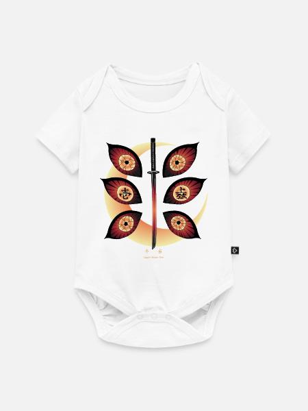 Mondschwert der Glückssymbole - Baby Premium Kurzarmbody - Weiß