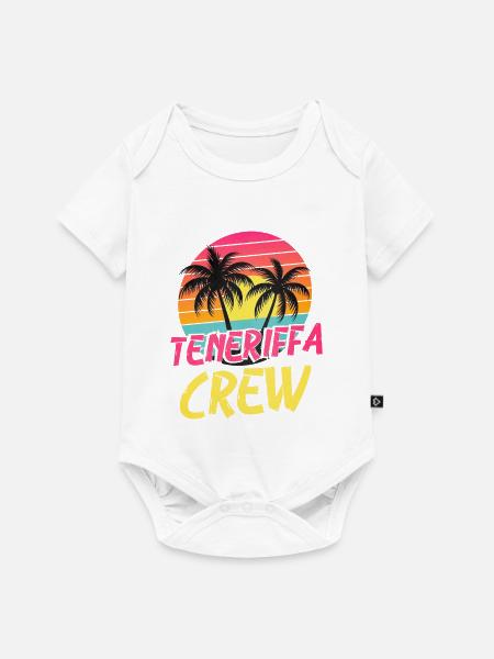 Teneriffa Crew - Baby Premium Kurzarmbody - Weiß