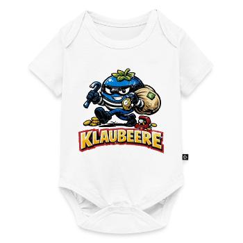 Freches Blaubeer, klaubeere Shirt , Hoodie, Tasse - Baby Premium Kurzarmbody - Weiß - Vorne