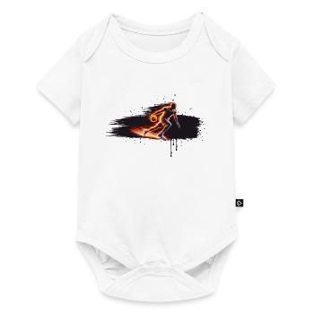 Basketball Player Energy Sport Design - Baby Premium short-sleeve bodysuit - white - Front