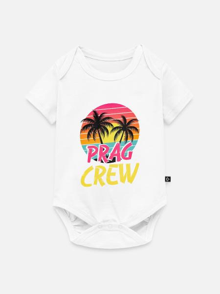 Prag Crew - Baby Premium Kurzarmbody - Weiß