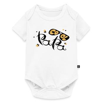 Papa cool - Body à manches courtes Premium Bébé - blanc - Devant