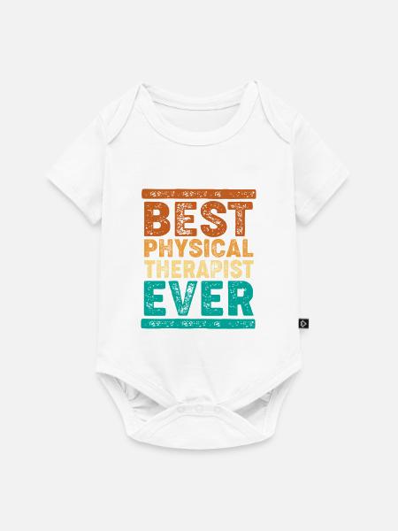 Physiotherapie Physio Physiotherapeut - Baby Premium Kurzarmbody - Weiß