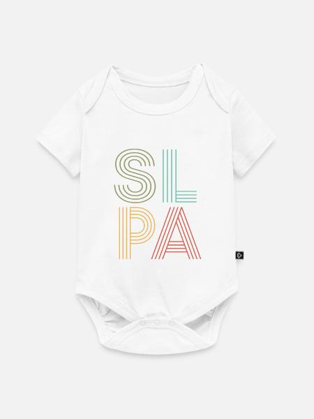 Logopädin Logopädie Logopäde - Baby Premium Kurzarmbody - Weiß