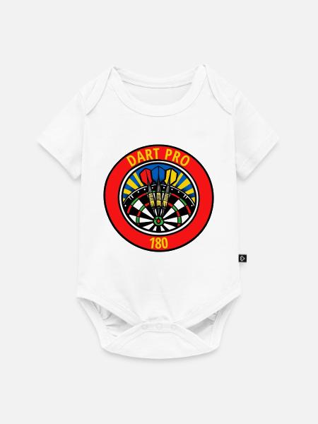 Dart Pro 180 Logo Emblem - Baby Premium Kurzarmbody - Weiß