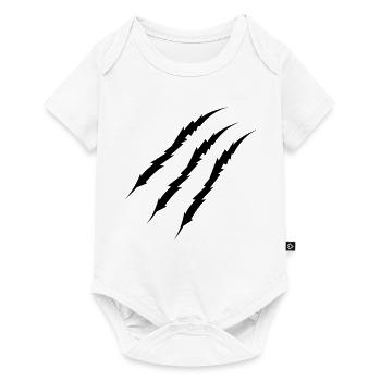 claw - Baby Premium short-sleeve bodysuit - white - Front