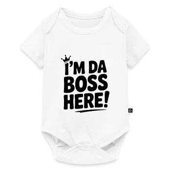 Je suis là ! - Body à manches courtes Premium Bébé - blanc - Devant