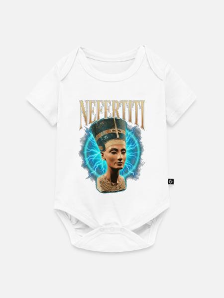 Nefertiti Donner - Baby Premium Kurzarmbody - Weiß