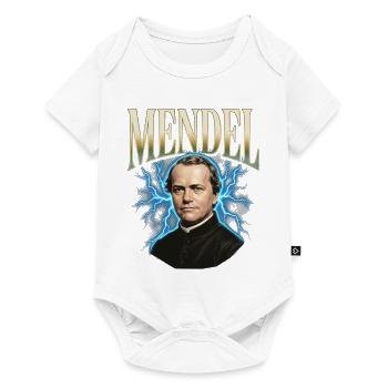 Gregor Mendel Donner - Baby Premium short-sleeve bodysuit - white - Front