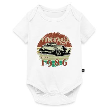40th Birthday - Classics - Vintage since 06/1986 - Baby Premium short-sleeve bodysuit - white - Front