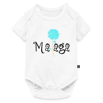 Malaga Biznaga - Baby Premium short-sleeve bodysuit - white - Front