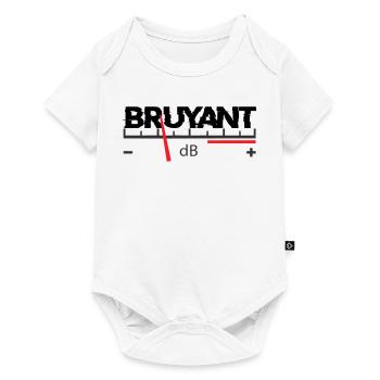 Noisy - Baby Premium short-sleeve bodysuit - white - Front